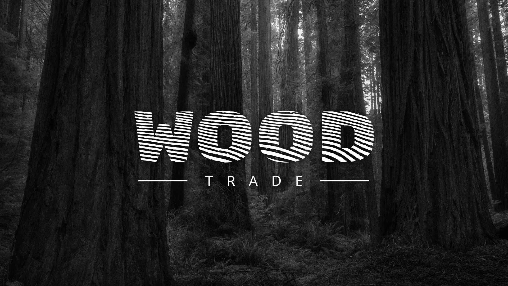 Разработка логотипа для компании «Wood Trade» в Микуне